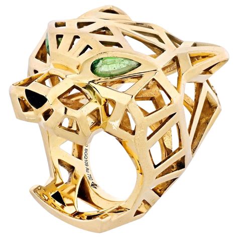 cartier ring snake|cartier panthere skeleton ring.